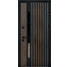 Двері вхідні Straj Standard Mottura Hardy Rio S Loft Rainbow Rosewood, 970х2050 R. Номер 0