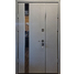 Двері вхідні Straj PF 1,5 Slim P-Glass *RAL7016 / vin білий атлас*, 1220x2050. Номер 0