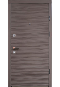 Двері вхідні Straj Brezza *Горіх темний*, 950x2040