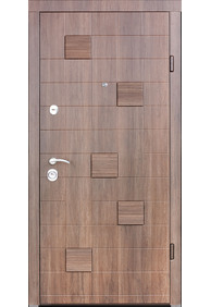 Двері вхідні Straj Caskad New *Горіх темний*, 950x2040