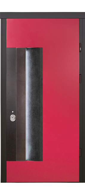 Двері вхідні Straj Entra light *Бетон темний*, 850x2040. Номер 2