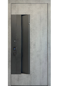 Двері вхідні Straj Lux Prestige Entra light *Бетон темний*, 950x2040