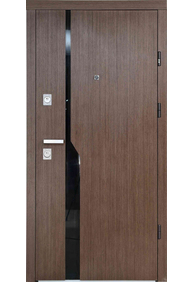 Двері вхідні Straj Flumen *Горіх темний*, 950x2040