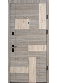 Двері вхідні Straj Form *Горіх темний*, 950x2040