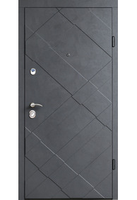 Двері вхідні Straj Grand *Горіх темний*, 950x2040