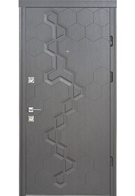 Двері вхідні Straj Inflex *Горіх темний*, 950x2040