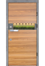 Двері вхідні Straj Jardin Light (декор 