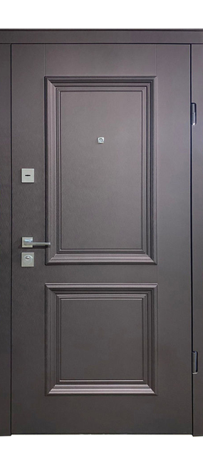 Двері вхідні Straj Libra *Бетон темний*, 850x2040. Номер 0