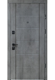 Двері вхідні Straj Parallel *Горіх темний*, 950x2040