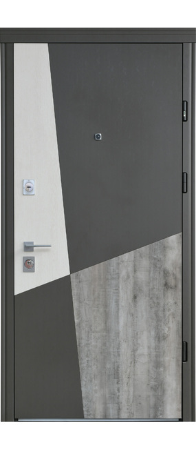 Двері вхідні Straj Sigma *Бетон темний*, 850x2040. Номер 2