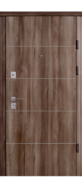Двері вхідні Straj Solo *Бетон сірий*, 850x2040. Номер 3