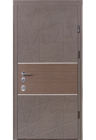 Двері вхідні Straj Tual *Горіх темний*, 950x2040