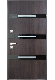 Двері вхідні Straj Proof Slim Dv *PF антрацит сірий пісок*, 970x2050