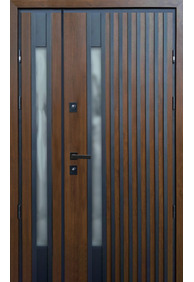 Двері вхідні Straj Proof Mot Rio-S Loft *Дуб темний*, 1220x2050