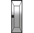Перегородка Straj Loft Line Porta Standard, 770x2050. Номер 0