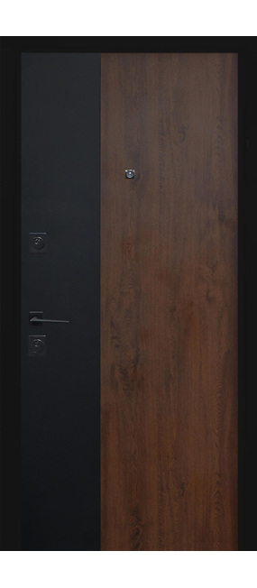 Двері вхідні Straj Proof Standard Mottura DarkStar *Дуб 23/Дуб 23*, 870x2050. Номер 0