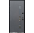 Двері вхідні Straj Proof Standard Mottura StarMax *Антрацит*, 970x2050. Номер 1
