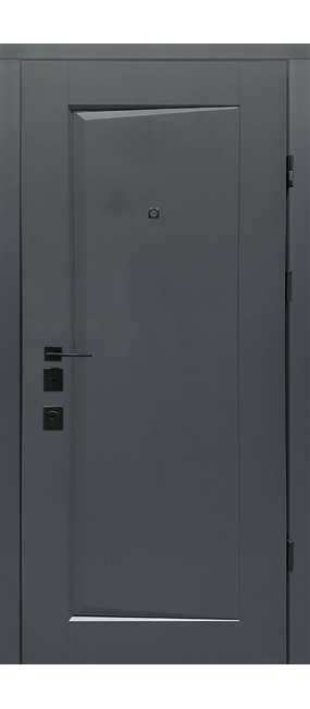 Двері вхідні Straj Safe Mottura Salta *Антрацит/білий сатин*, 870x2050. Номер 0