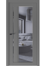 Двері міжкімнатні Terminus Elit soft 123 Онікс, 800x2000