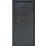 Двері вхідні TERMO/EKO Atum RAL 7024/Дуб Айс, 860x2050 R. Номер 0