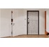 Двері вхідні TERMO/EKO Loft RAL 7024/Дуб Айс, 860x2050 R. Номер 6