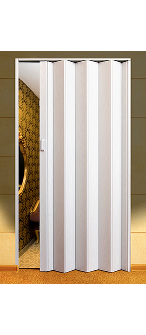 Двері-гармошка Vinci Decor Melody АРКТИЧНИЙ БІЛИЙ, 820x2030. Номер 0