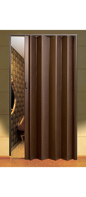 Двері-гармошка Vinci Decor Melody ГОРІХ, 820x2030. Номер 0