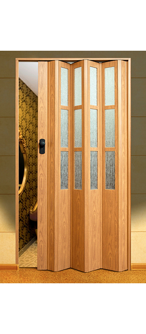 Двері-гармошка Vinci Decor Simfonia ДУБ, 860x2030. Номер 0