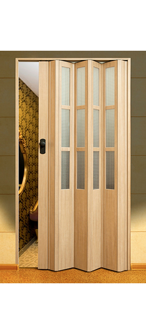 Двері-гармошка Vinci Decor Simfonia МУСКАТНИЙ ГОРІХ, 860x2030. Номер 0