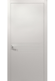Двері міжкімнатні COMEO PORTE Secret Select Graffiata 5 Bianco, 900x2500