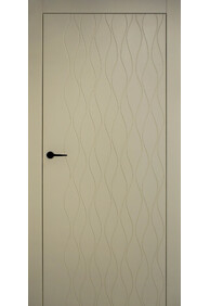 Двері міжкімнатні COMEO PORTE Dell’onda 1 Ostrika bianco, 800x2100