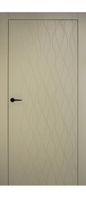 Двері міжкімнатні COMEO PORTE Dell’onda 1 Ostrika bianco, 800x2100. Номер 0