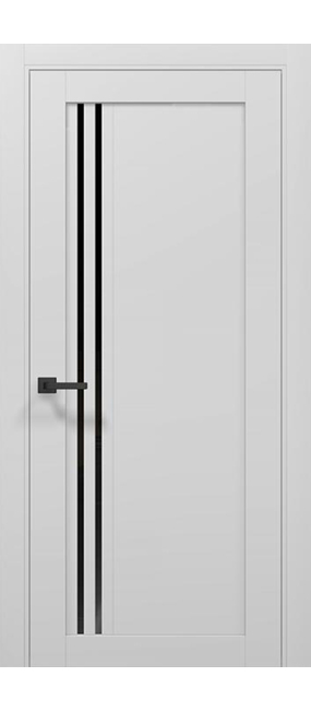 Двері міжкімнатні Папа Карло TETRA T-09 (BLK) -Білий матовий-, 610x2000. Номер 0