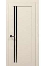 Двері міжкімнатні Папа Карло TETRA T-09 (BLK) -Кремовий матовий-, 810x2000