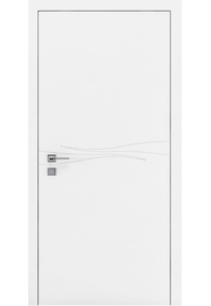 Двері міжкімнатні RODOS CORTES Prima ФРЕЗЕРОВКА 2 /Білий матовий/, 600x2000