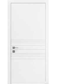 Двері міжкімнатні RODOS CORTES Prima ФРЕЗЕРОВКА 9 /Білий матовий/, 600x2000