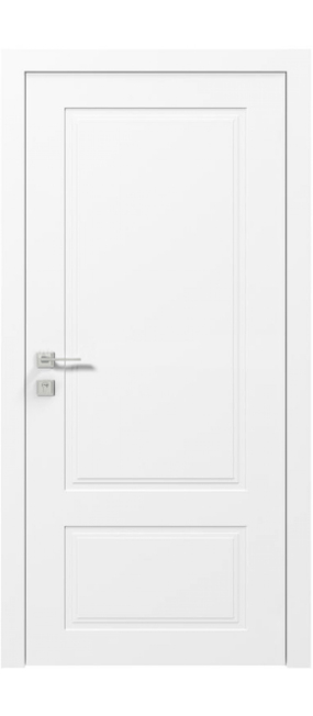 Двері міжкімнатні RODOS CORTES Galant /Білий матовий/, 600x2000. Номер 0