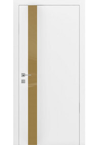 Двері міжкімнатні RODOS LOFT BERTA V (латте) /Білий матовий/, 600x2000