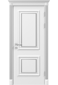 Двері міжкімнатні RODOS SIENA Laura (ПТ) /Білий матовий/, 600x2000