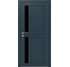 Двері міжкімнатні RODOS MODERN Alfa півскло 1 BLK /Каштан беж/, 600x2000. Номер 0