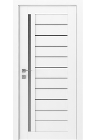 Двері міжкімнатні RODOS MODERN Bianca півскло /Білий матовий/, 600x2000