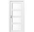 Двері міжкімнатні RODOS MODERN Quadro скло /Білий матовий/, 600x2000. Номер 0