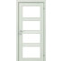 Двері міжкімнатні RODOS MODERN Quadro скло /Каштан беж/, 600x2000. Номер 0