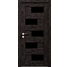 Двері міжкімнатні RODOS MODERN Verona півскло BLK /Графіт/, 600x2000. Номер 0