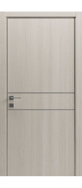 Двері міжкімнатні RODOS MODERN Flat-01 /Каштан сірий/, 600x2000. Номер 0