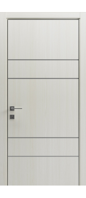 Двері міжкімнатні RODOS MODERN Flat-04 /Крем/, 600x2000. Номер 0