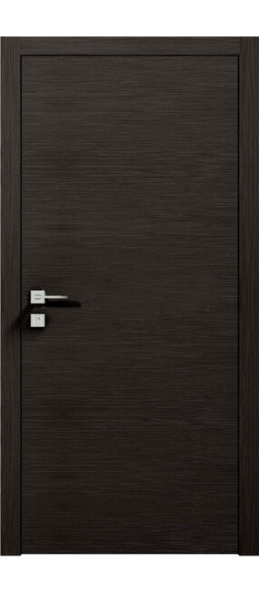 Двері міжкімнатні RODOS MODERN Flat /Графіт/, 600x2000. Номер 0