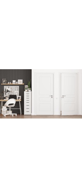 Двері міжкімнатні RODOS GRAND PAINT 4 /Білий матовий/, 600x2000. Номер 2
